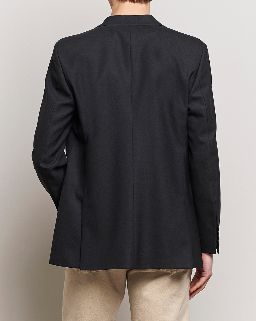 Herre | Dressjakker | Sunflower | Single Breasted Wool Blazer Black