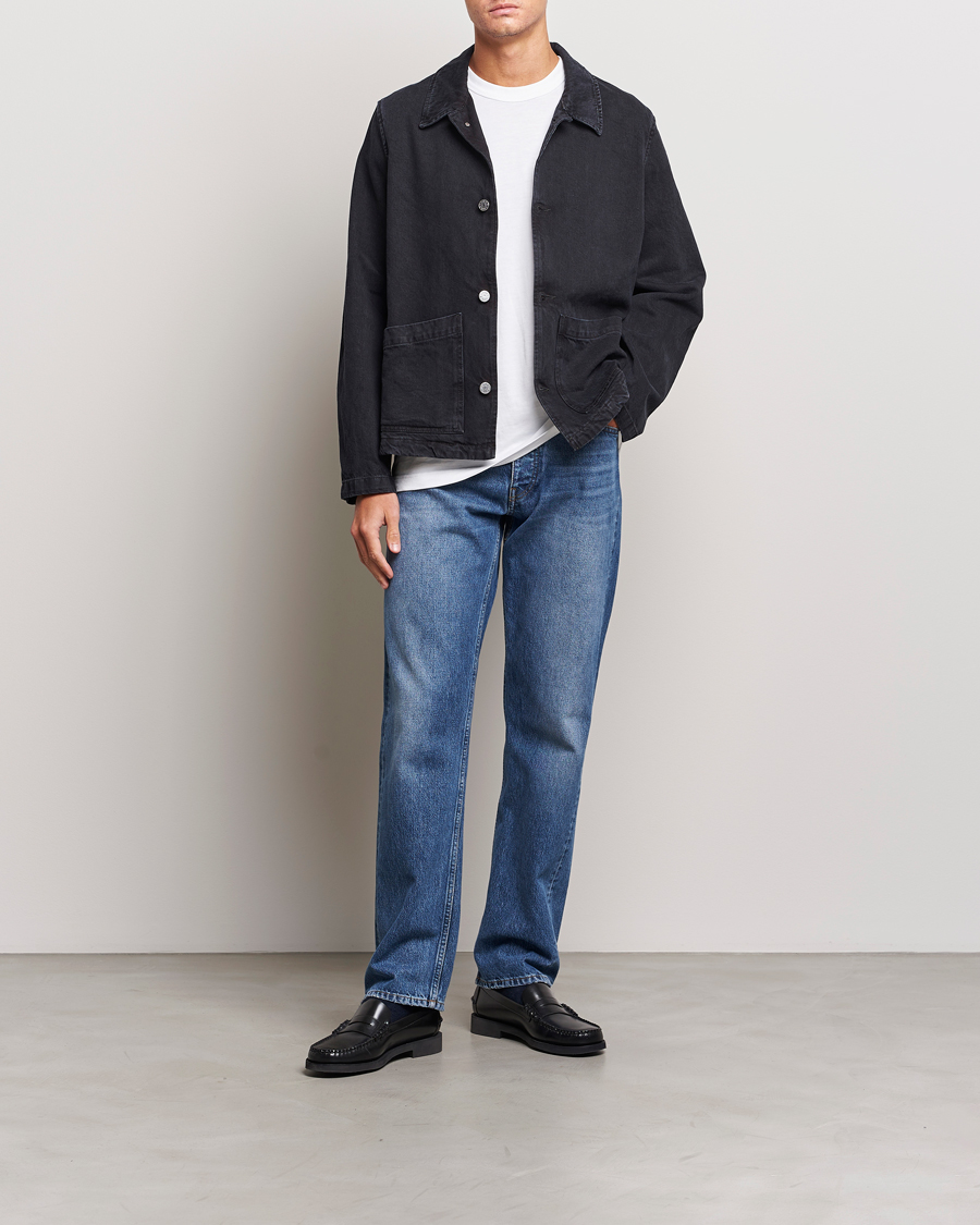 Herre | Jakker | Sunflower | Worker Denim Jacket Black