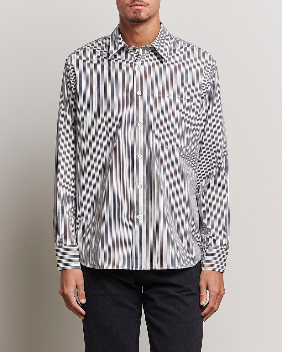 Herre |  | Sunflower | Ace Poplin Casual Shirt Off White