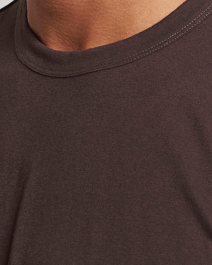 Herre | T-Shirts | Sunflower | Day Tee Dark Brown