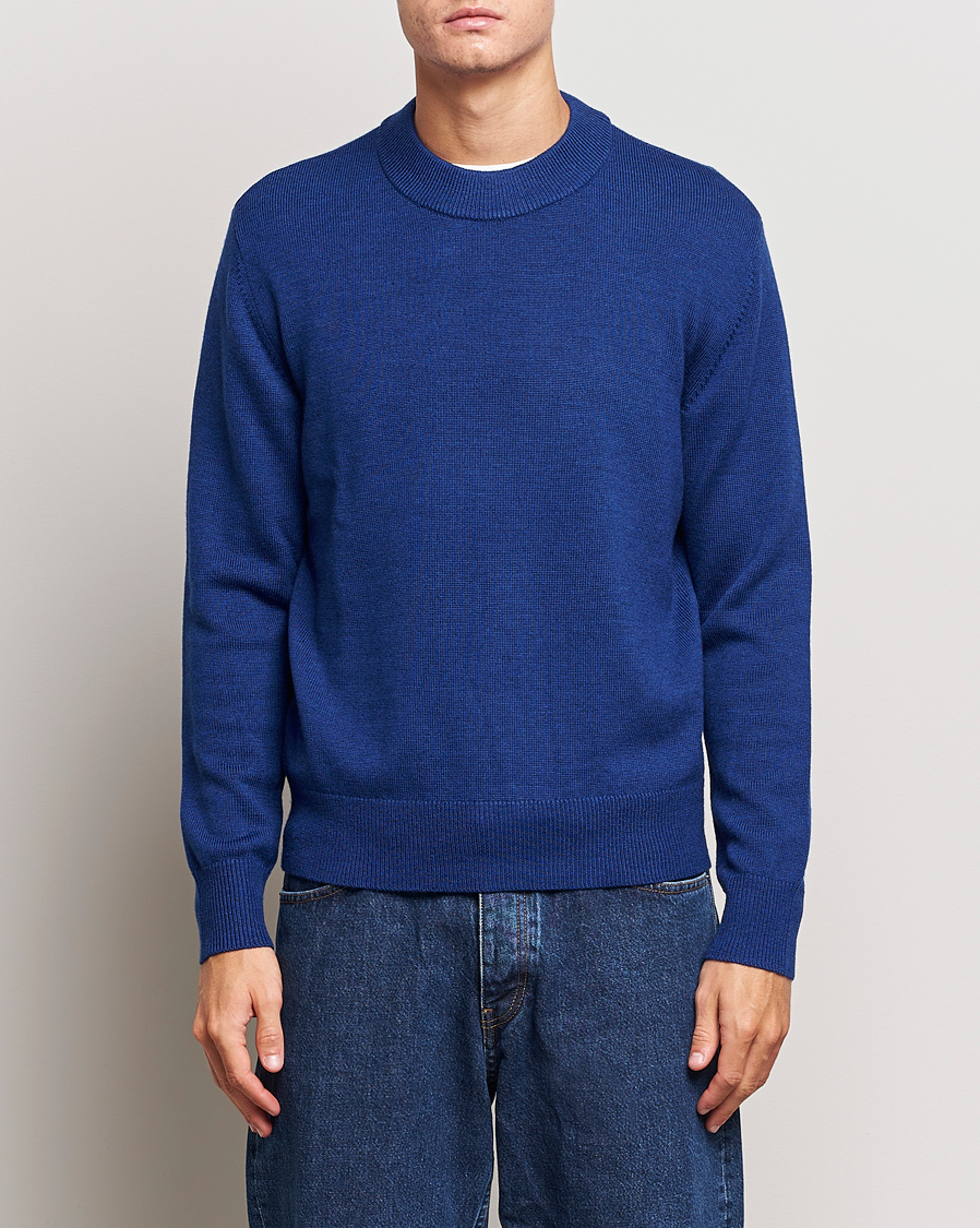 Herre | Avdelinger | Sunflower | Moon Merino Sweater Blue