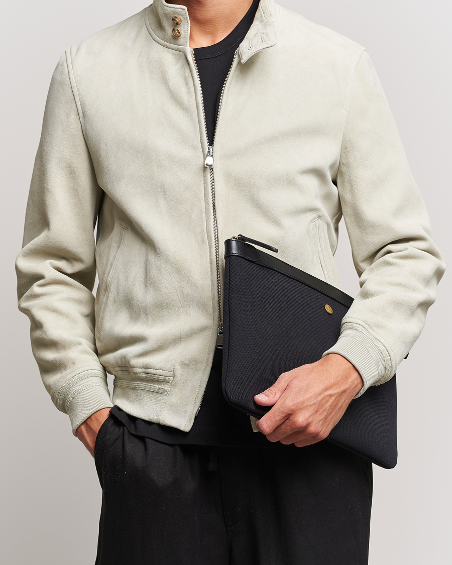 Herre | Mismo M/S Nylon Pouch Large Coal/Black | Mismo | M/S Nylon Pouch Large Coal/Black