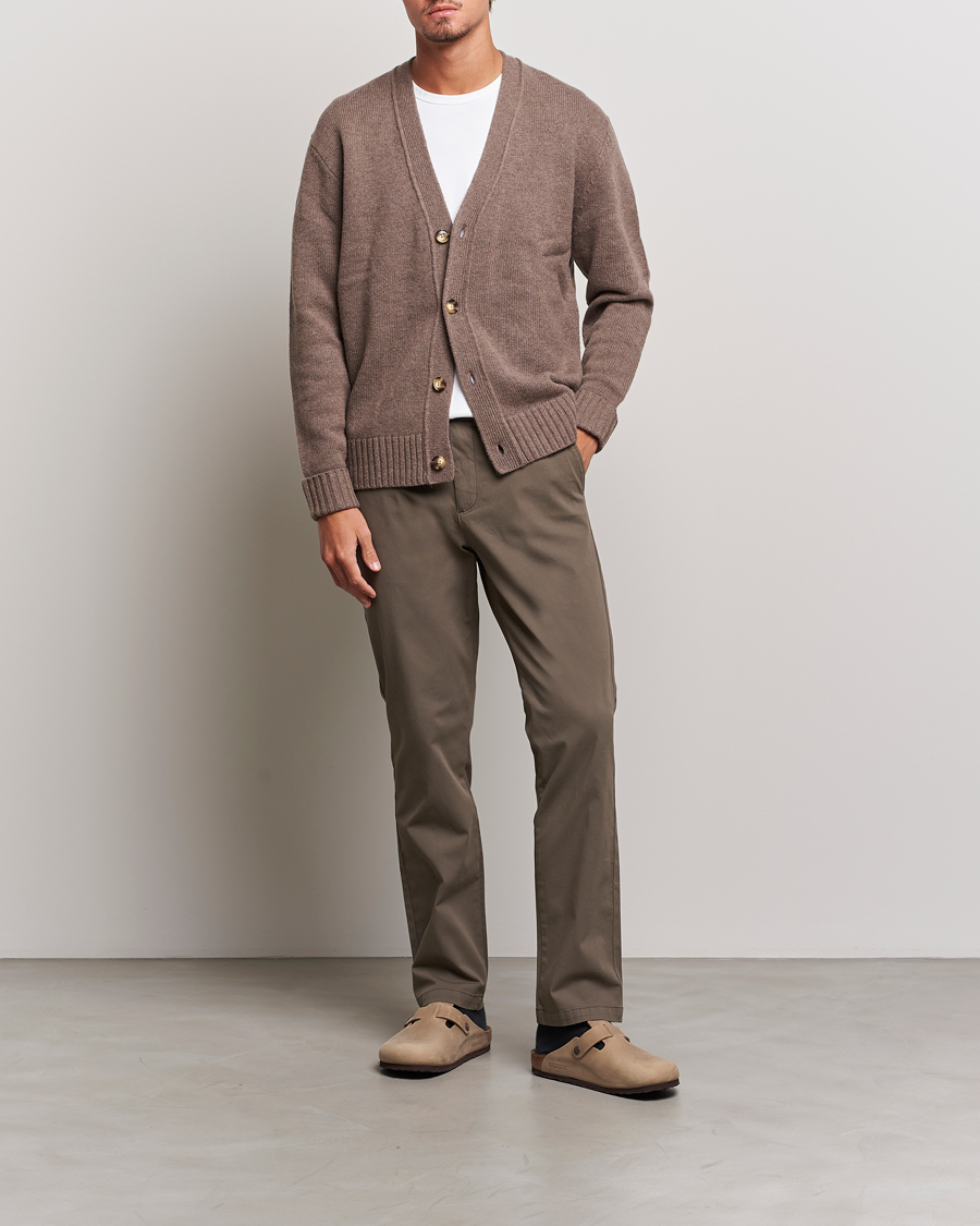 Herre | Bukser | Dockers | Cotton Slim Chino Khaki Green