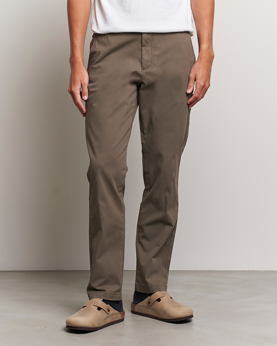 Herre | Bukser | Dockers | Cotton Slim Chino Dark Pebble