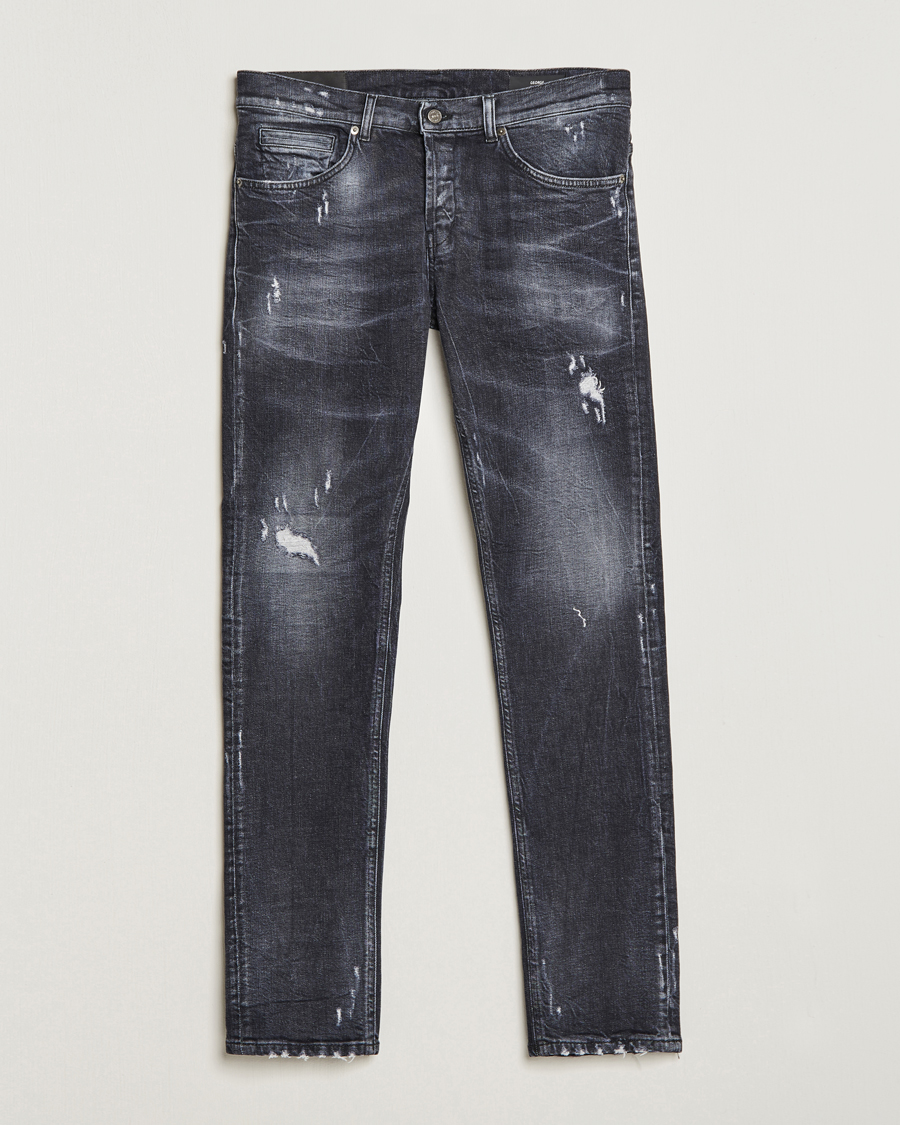 Herre |  | Dondup | George Destroyed Jeans Vintage Black