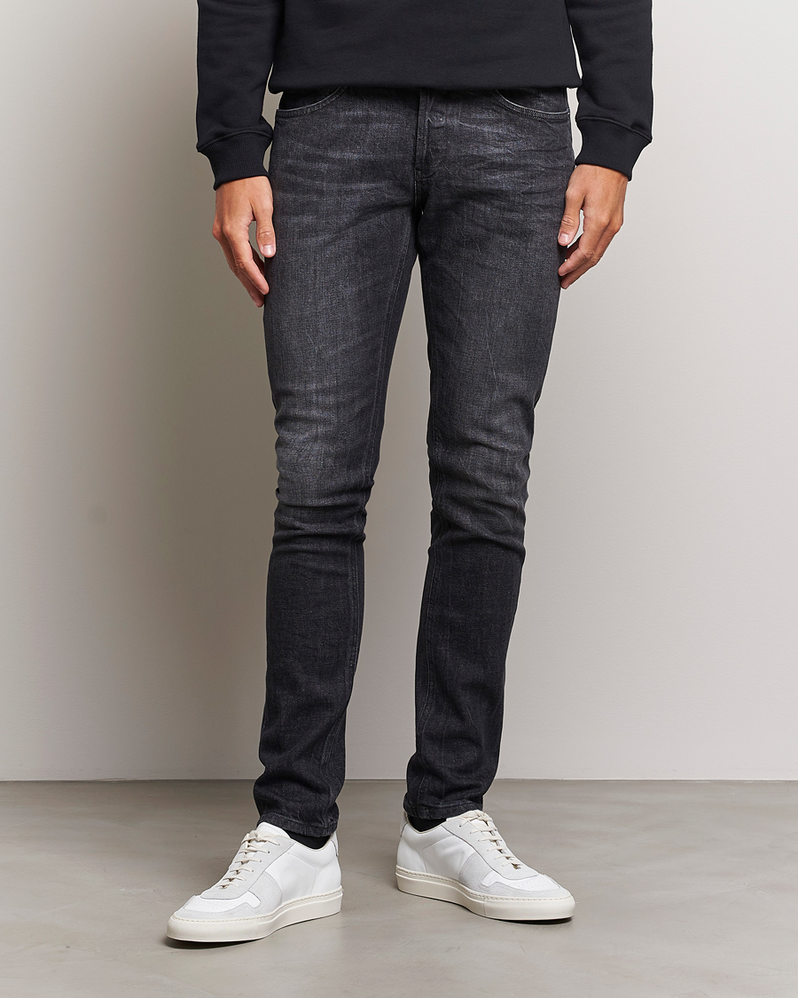 Herre | Jeans | Dondup | George Destroyed Jeans Vintage Black