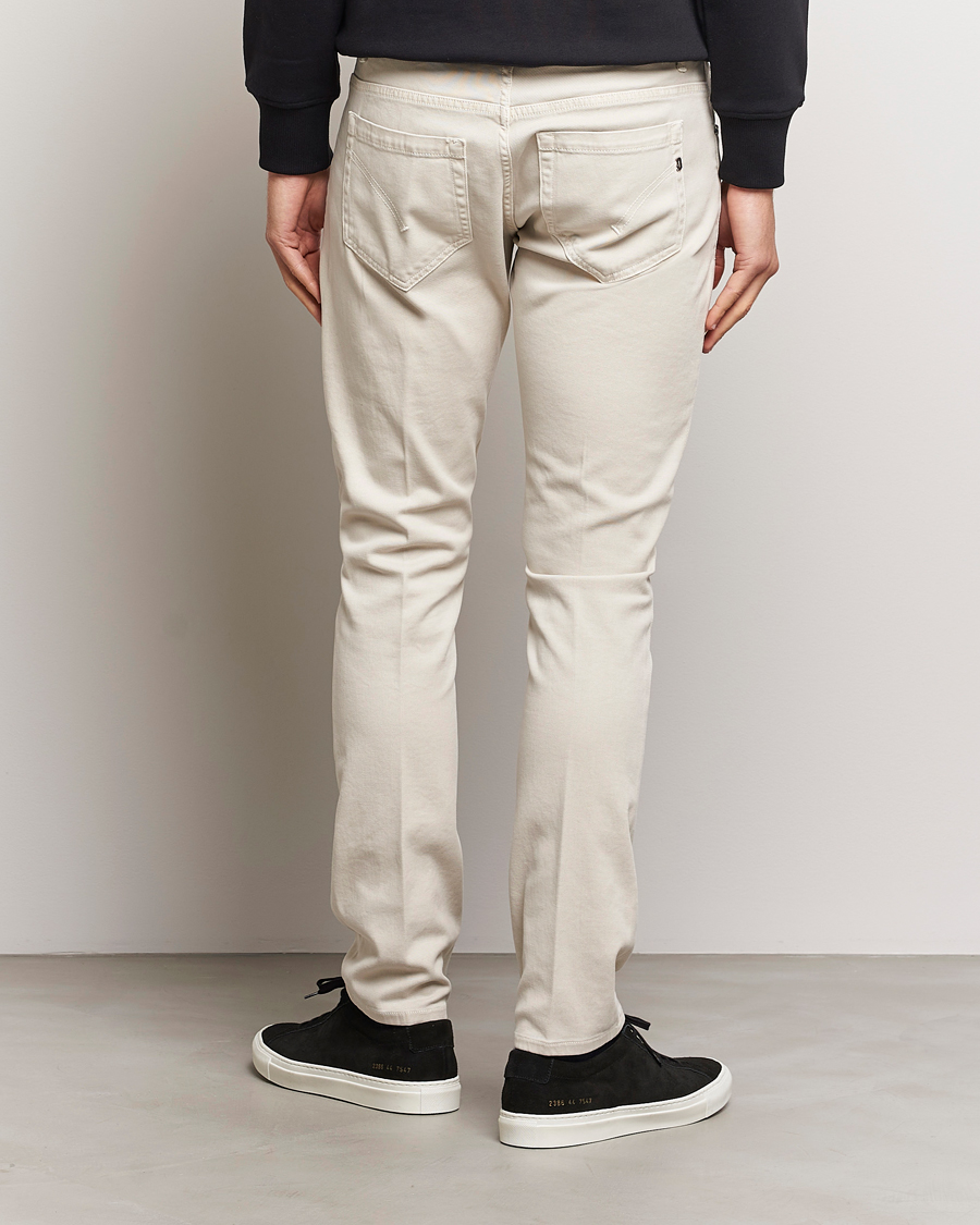 Herre | Jeans | Dondup | George 5-Pocket Jeans Light Sand