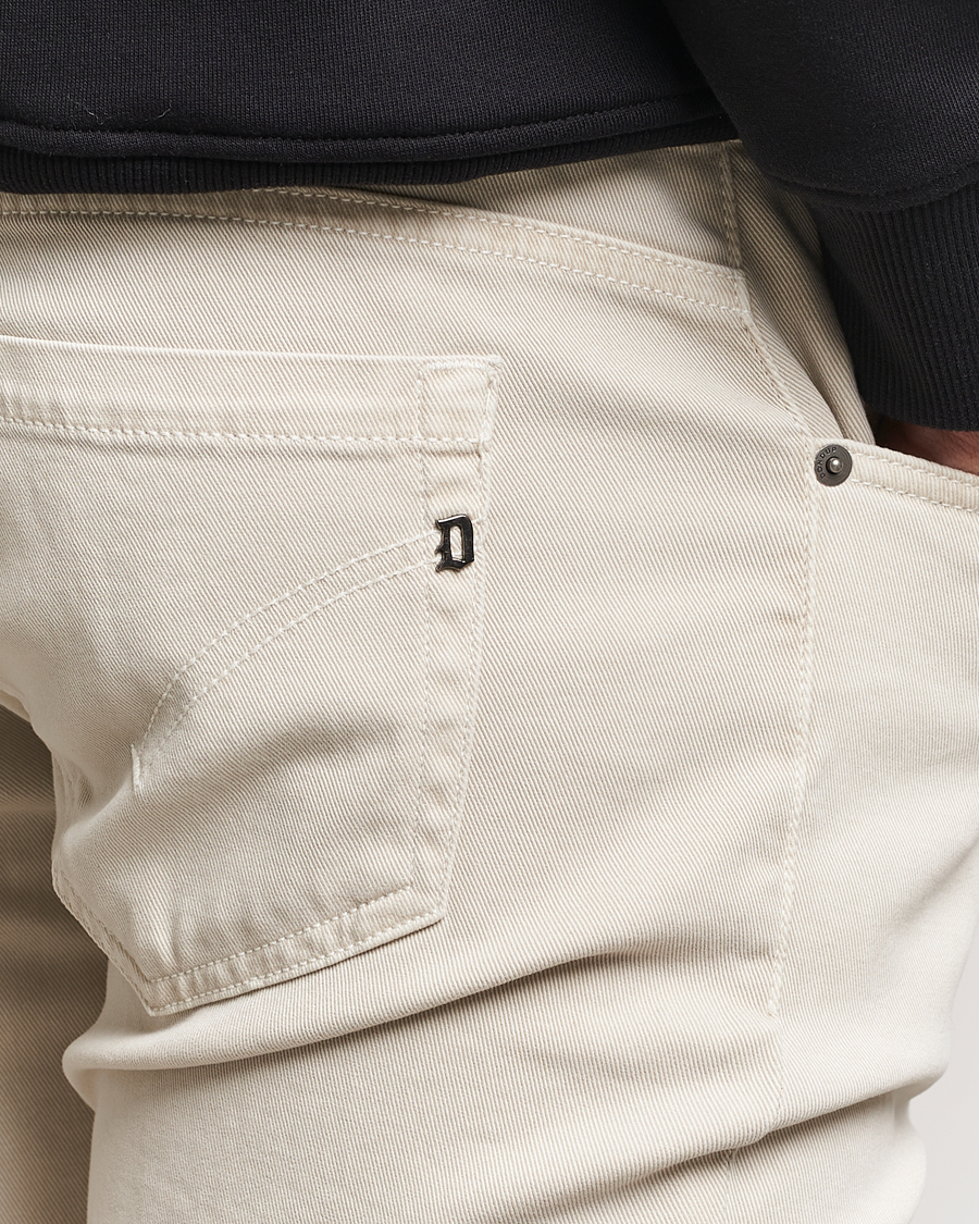 Herre | Jeans | Dondup | George 5-Pocket Jeans Light Sand