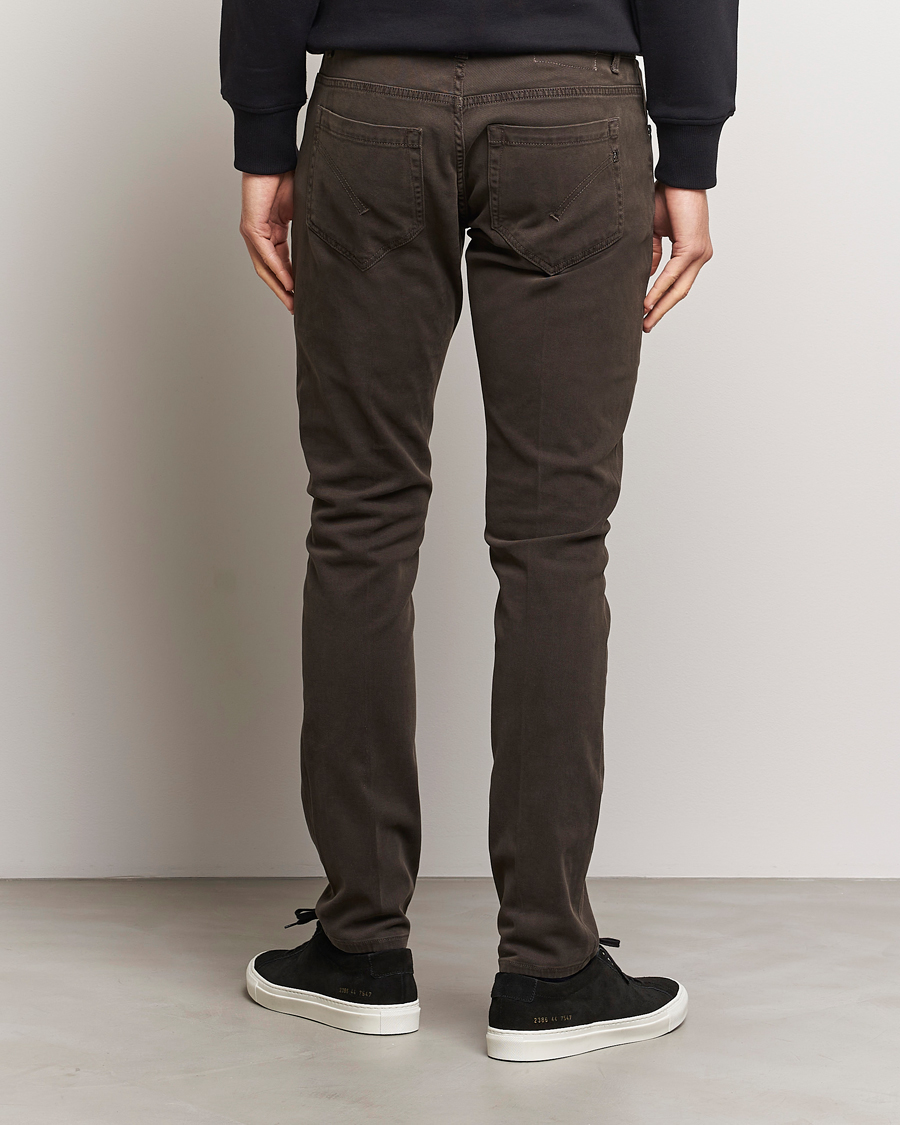 Herre | Jeans | Dondup | George 5-Pocket Jeans Brown