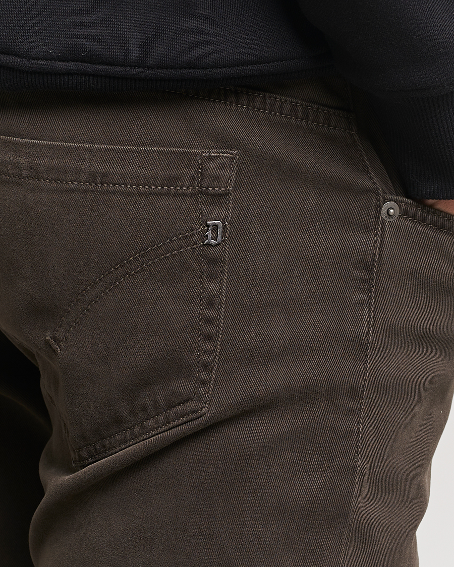 Herre | Jeans | Dondup | George 5-Pocket Jeans Brown