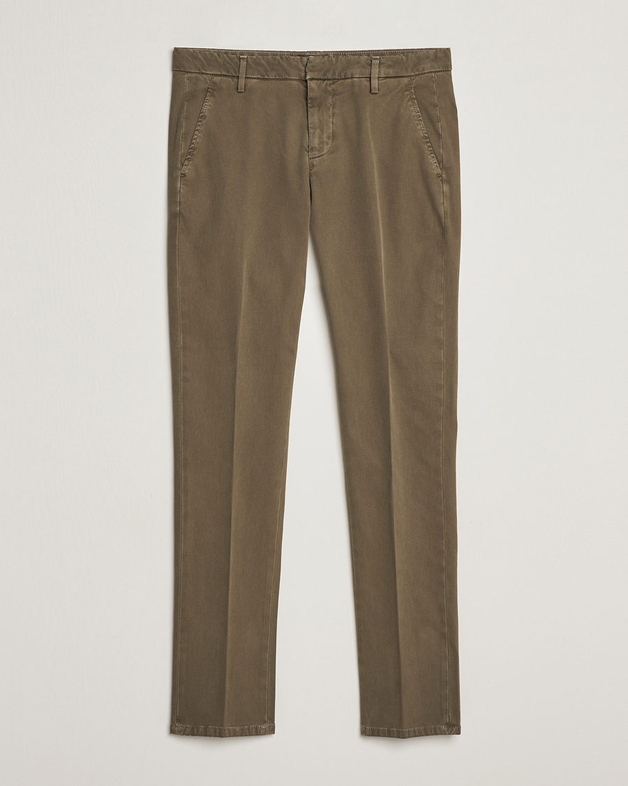 Herre | Dondup | Dondup | Gaubert Chinos Olive Green