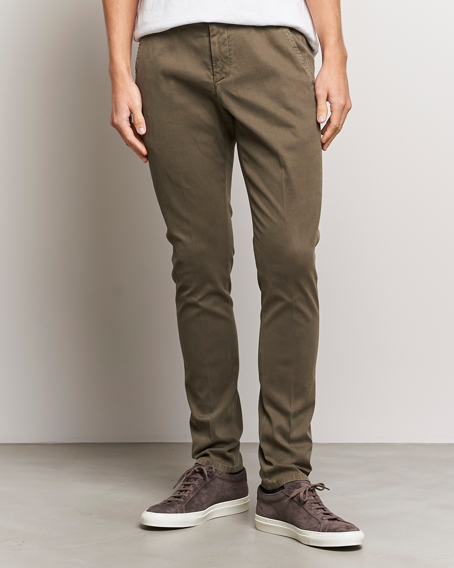 Herre |  | Dondup | Gaubert Chinos Olive Green