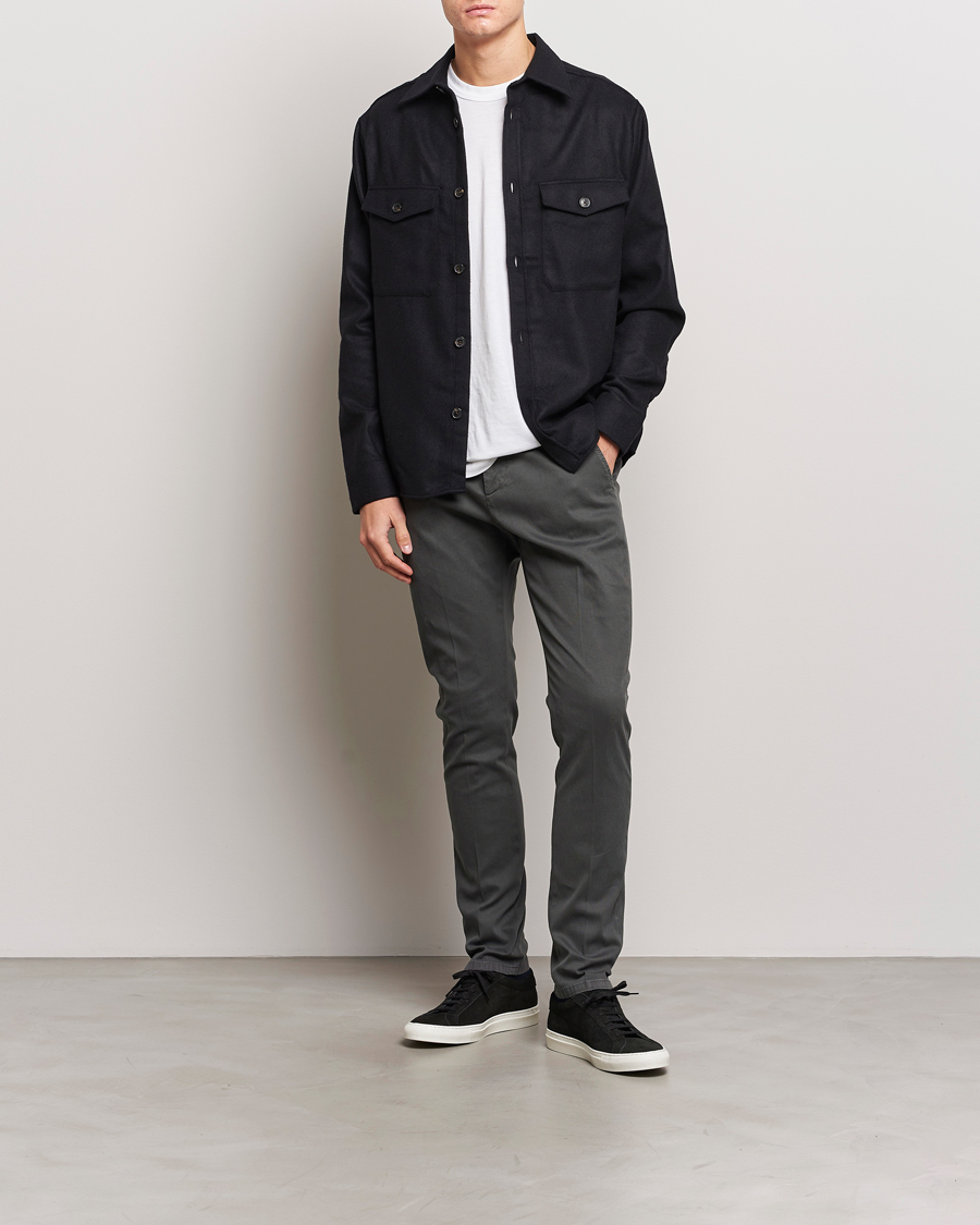 Herre | Bukser | Dondup | Gaubert Chinos Dark Grey