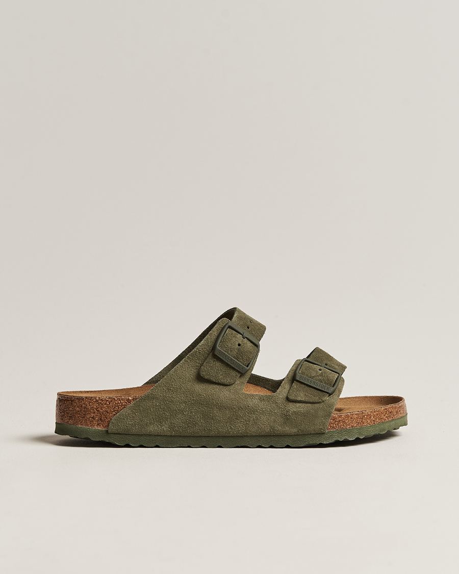 Herre | BIRKENSTOCK Arizona Classic Footbed Thyme Suede | BIRKENSTOCK | Arizona Classic Footbed Thyme Suede