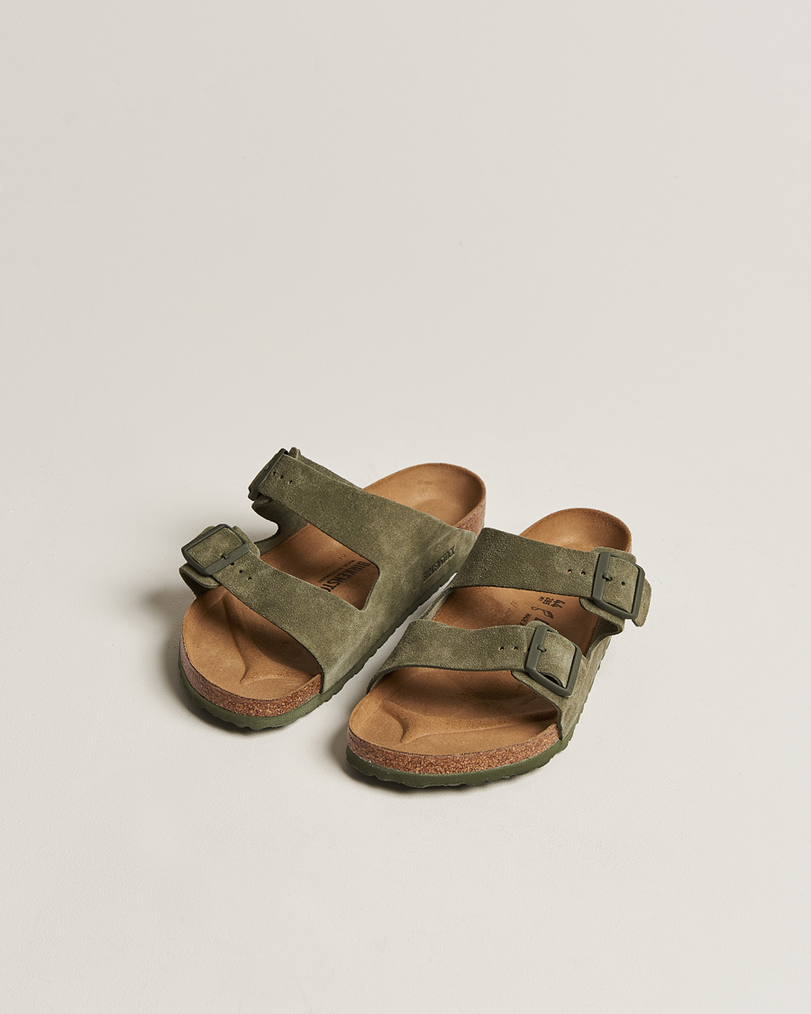 Herre | BIRKENSTOCK Arizona Classic Footbed Thyme Suede | BIRKENSTOCK | Arizona Classic Footbed Thyme Suede