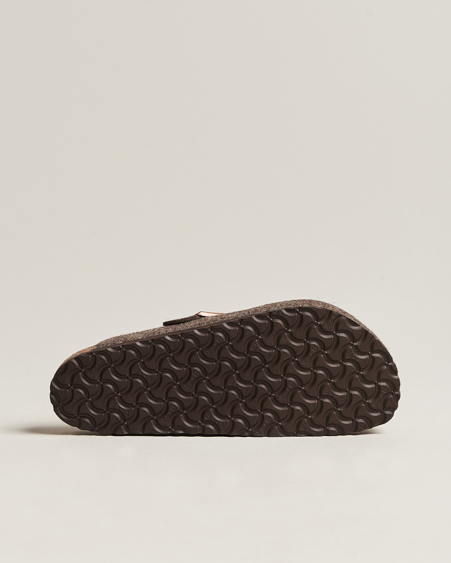 Herre | BIRKENSTOCK Boston Classic Footbed Wool Felt Antracite | BIRKENSTOCK | Boston Classic Footbed Wool Felt Antracite