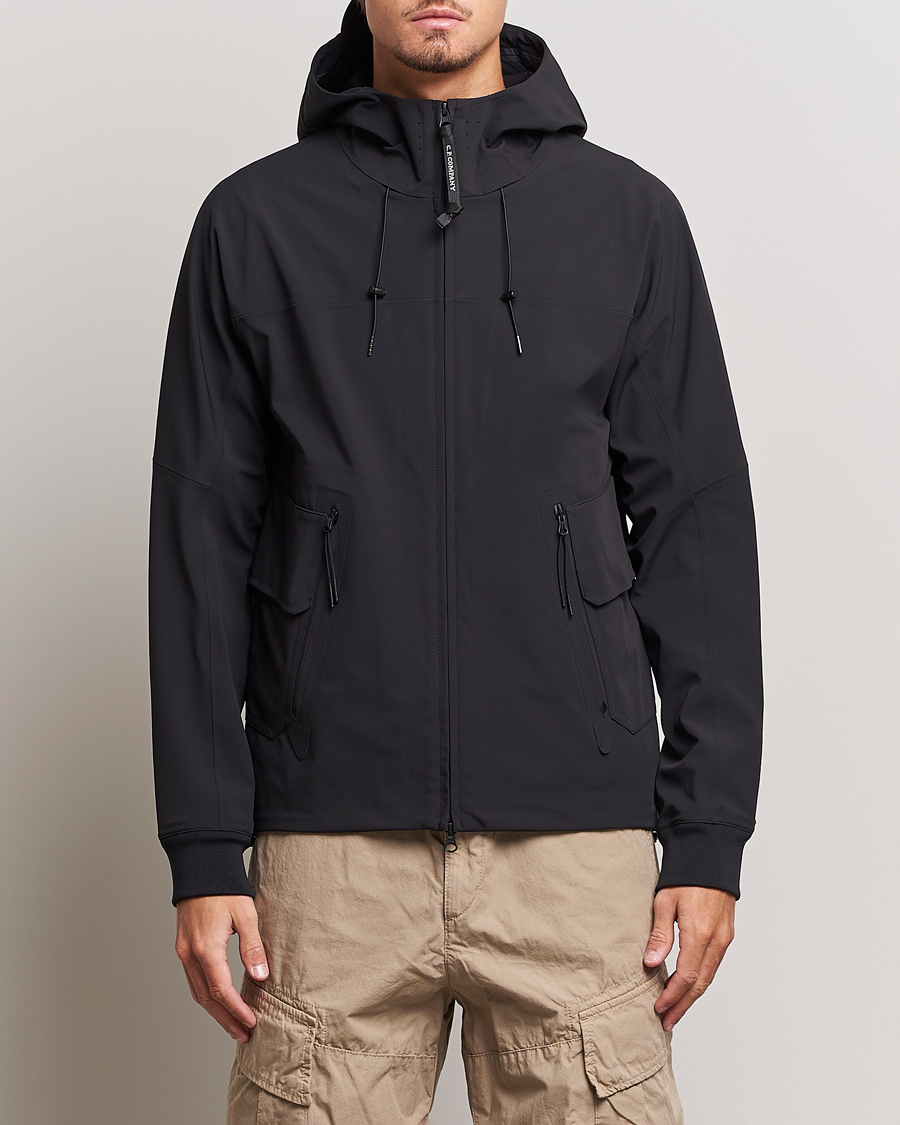 Herre | Jakker | C.P. Company | Metropolis Metroshell Hooded Jacket Black