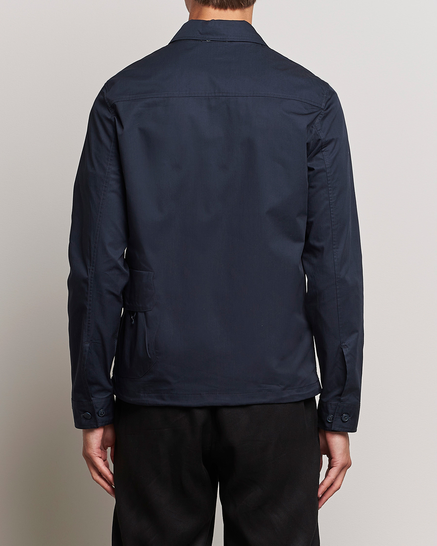 Herre | Skjorter | C.P. Company | Metropolis Gabardine PD Overshirt Navy
