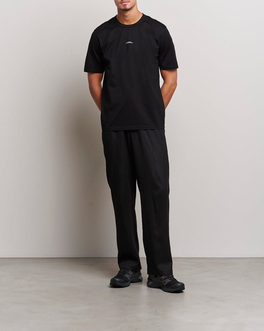 Herre | T-Shirts | C.P. Company | Metropolis Mercerized Jersey T-Shirts Black