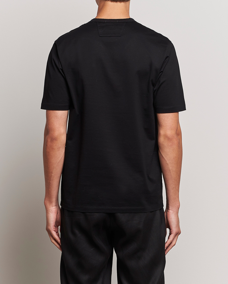Herre | T-Shirts | C.P. Company | Metropolis Mercerized Jersey T-Shirts Black