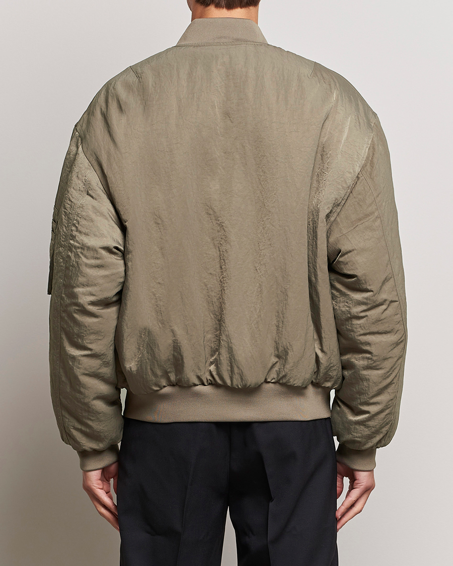 Herre | Jakker | Filippa K | Crinkled Bomber Jacket Nougat
