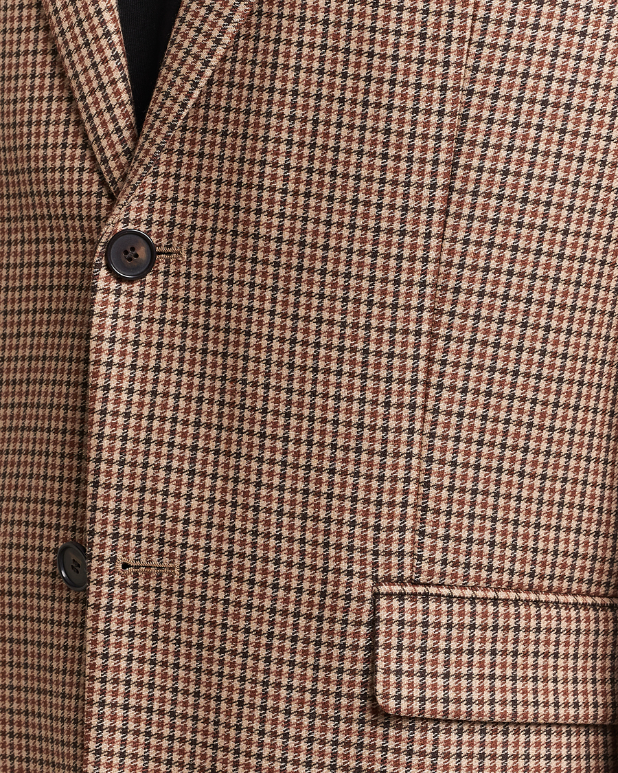 Herre | Dressjakker | Filippa K | Wool Checked Blazer Beige/Brown