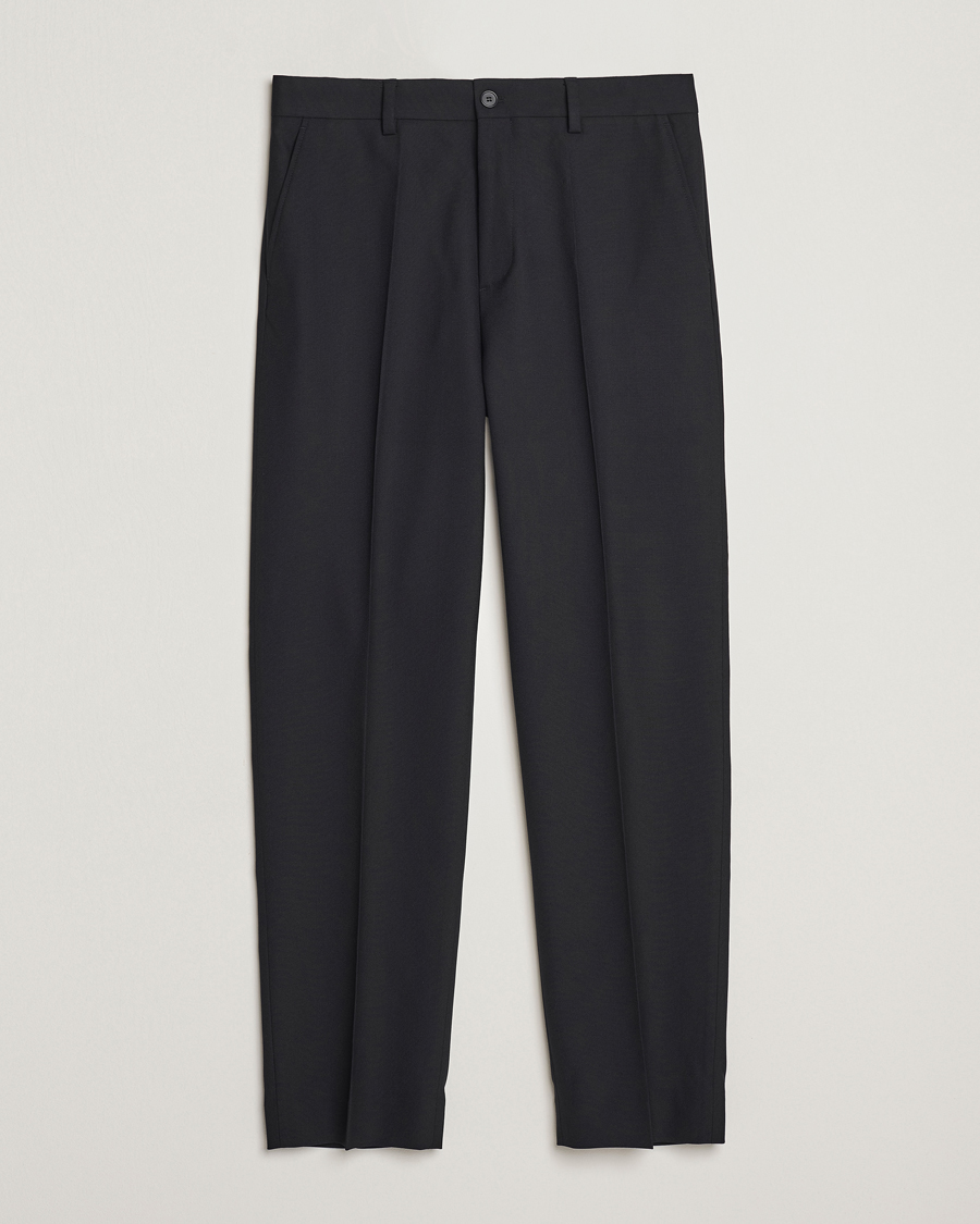 Herre | Bukser | Filippa K | Mateo Wool Trousers Black