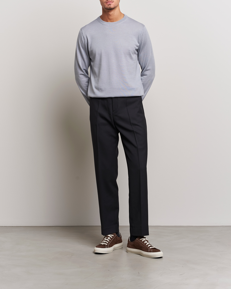 Herre | Bukser | Filippa K | Mateo Wool Trousers Black