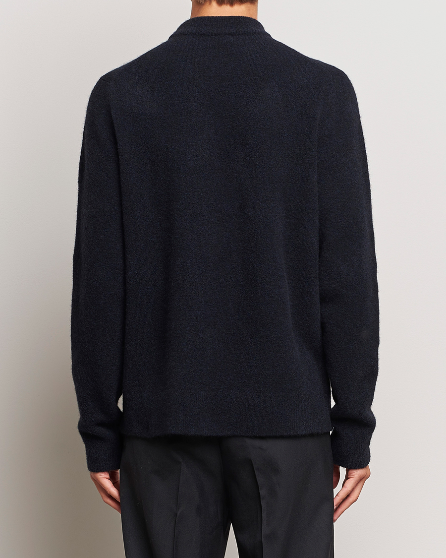 Herre | Gensere | Filippa K | Johannes Yak Knitted Sweater Dark Navy
