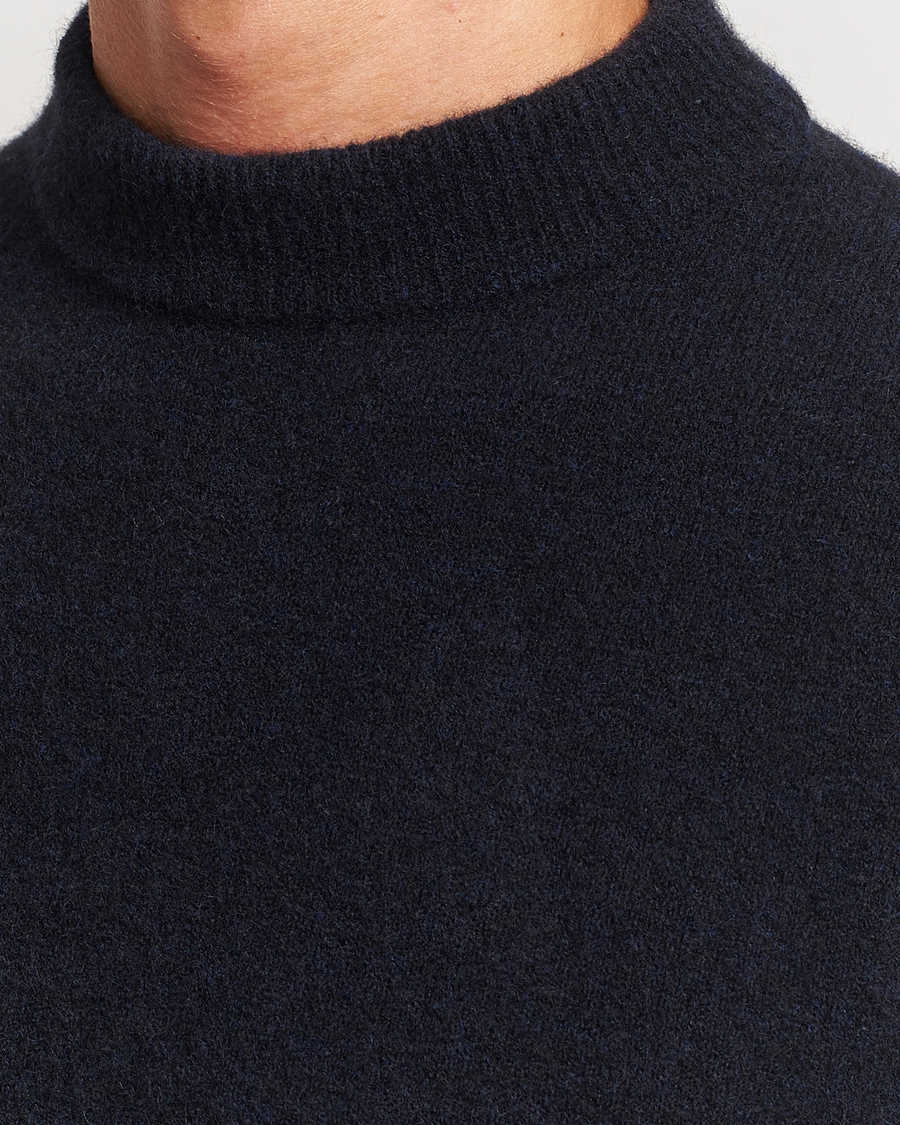 Herre | Gensere | Filippa K | Johannes Yak Knitted Sweater Dark Navy