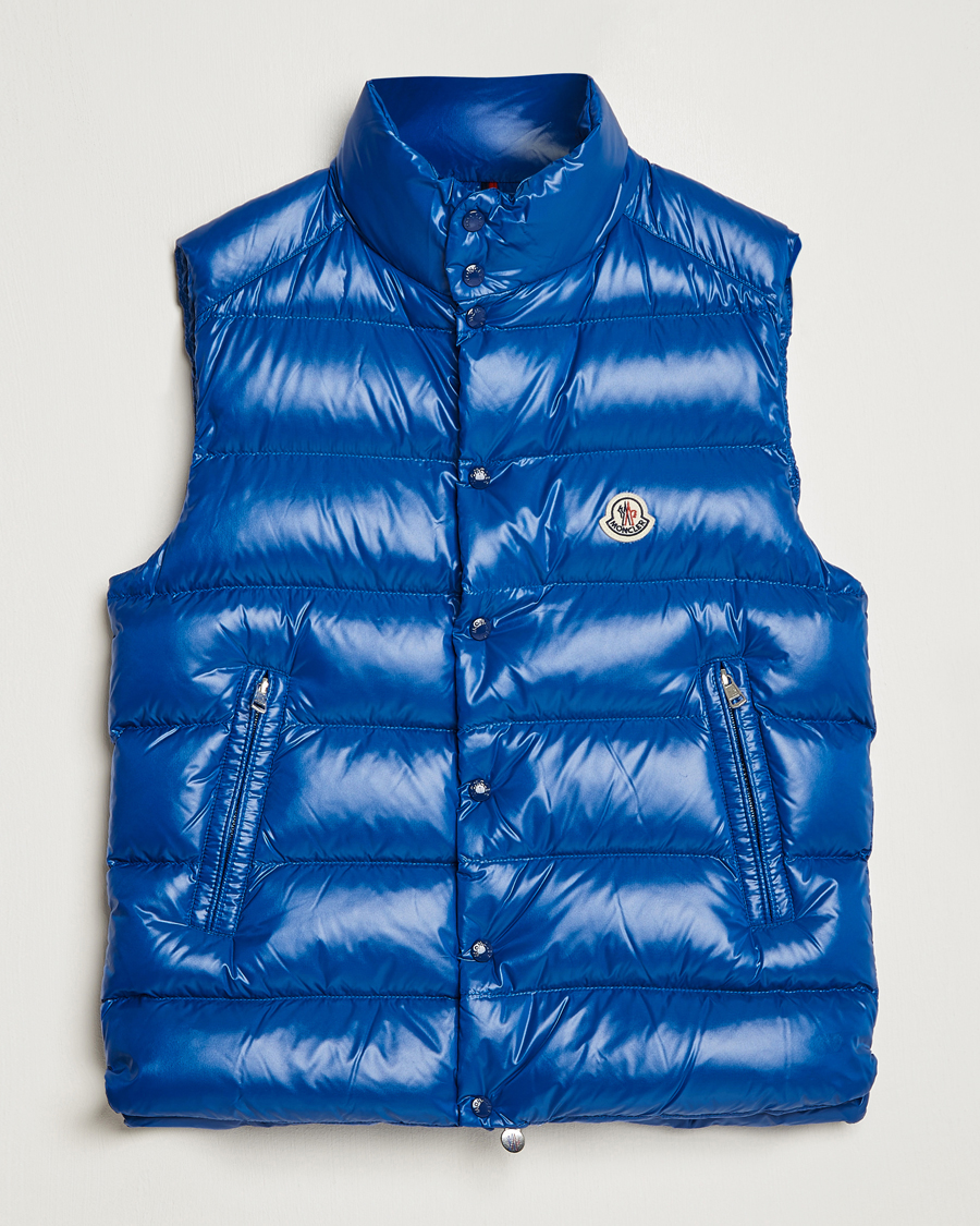 Herre | Jakker | Moncler | Tibb Vest Cobalt Blue