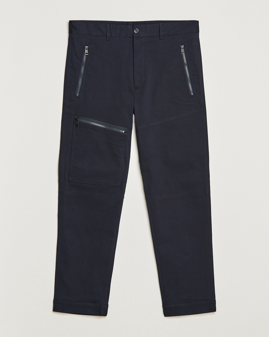 Herre | | Moncler | Technical Zip Trousers Navy