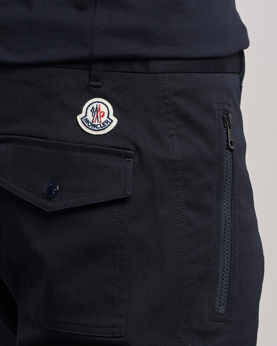 Herre | Bukser | Moncler | Technical Zip Trousers Navy