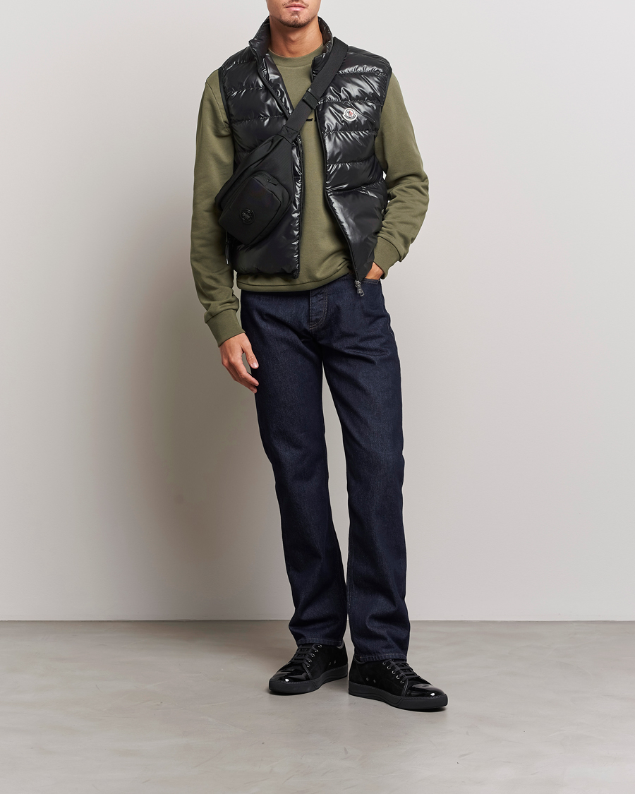 Herre | Gensere | Moncler | Lettering Logo Sweatshirt Olive