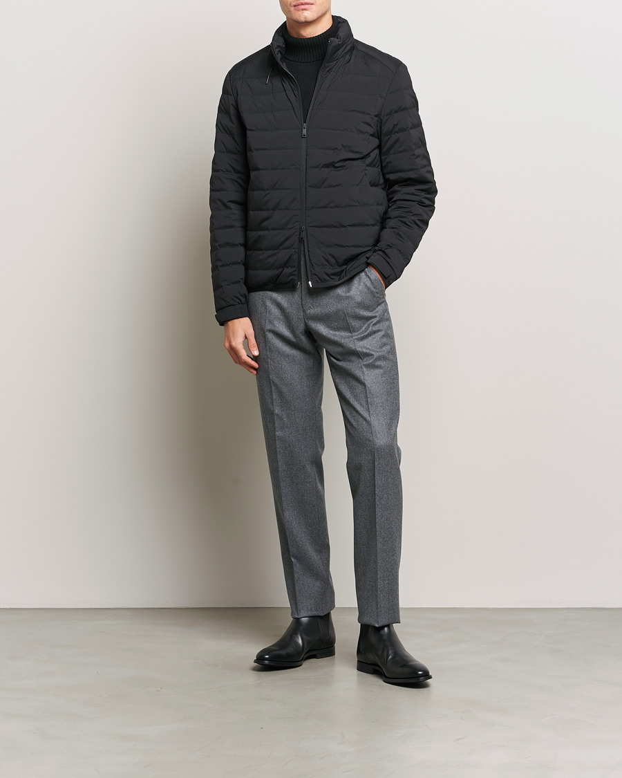 Herre | Jakker | Zegna | Lightweight Down Jacket Black
