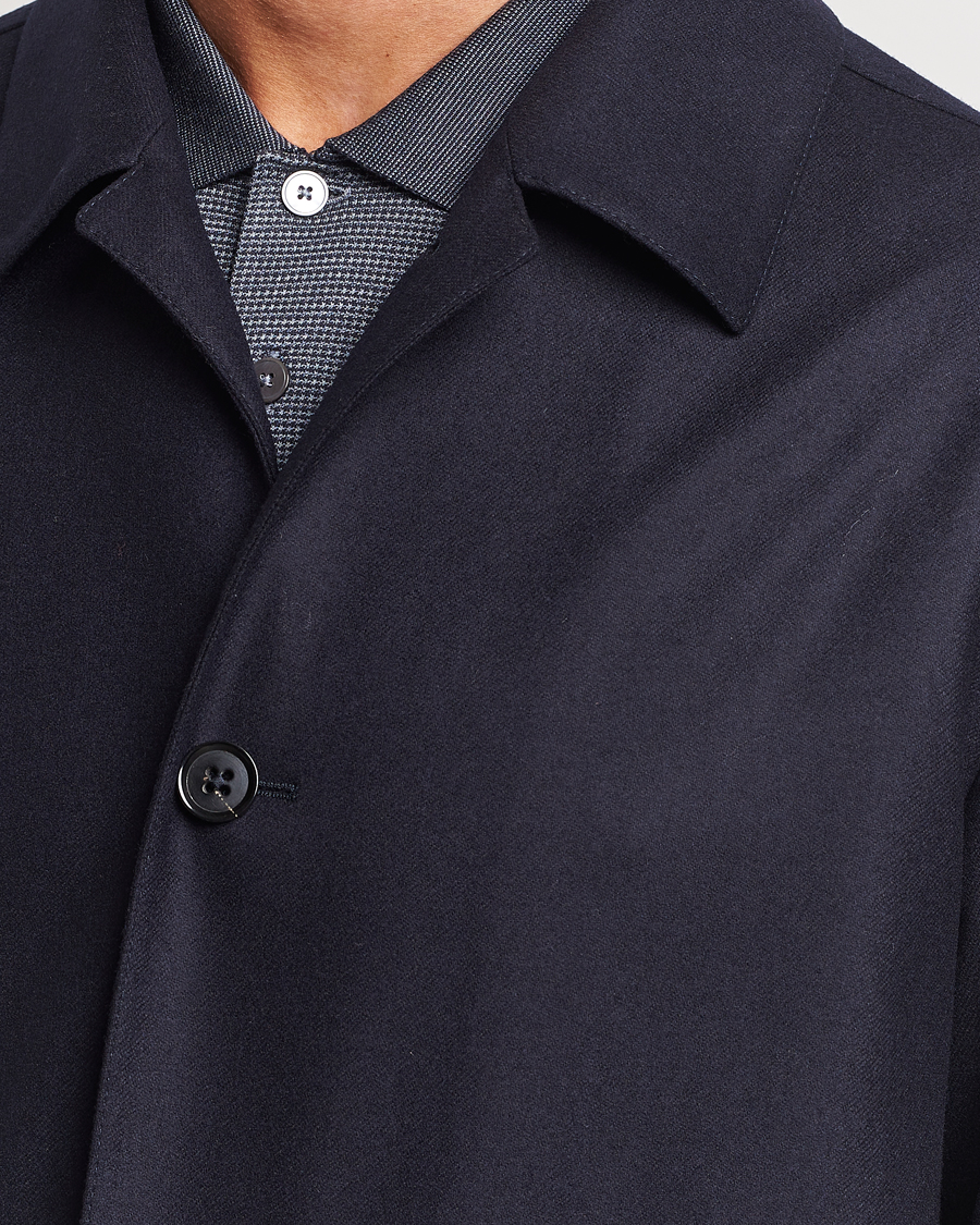 Herre | Jakker | Zegna | Flannel Chore Jacket Navy