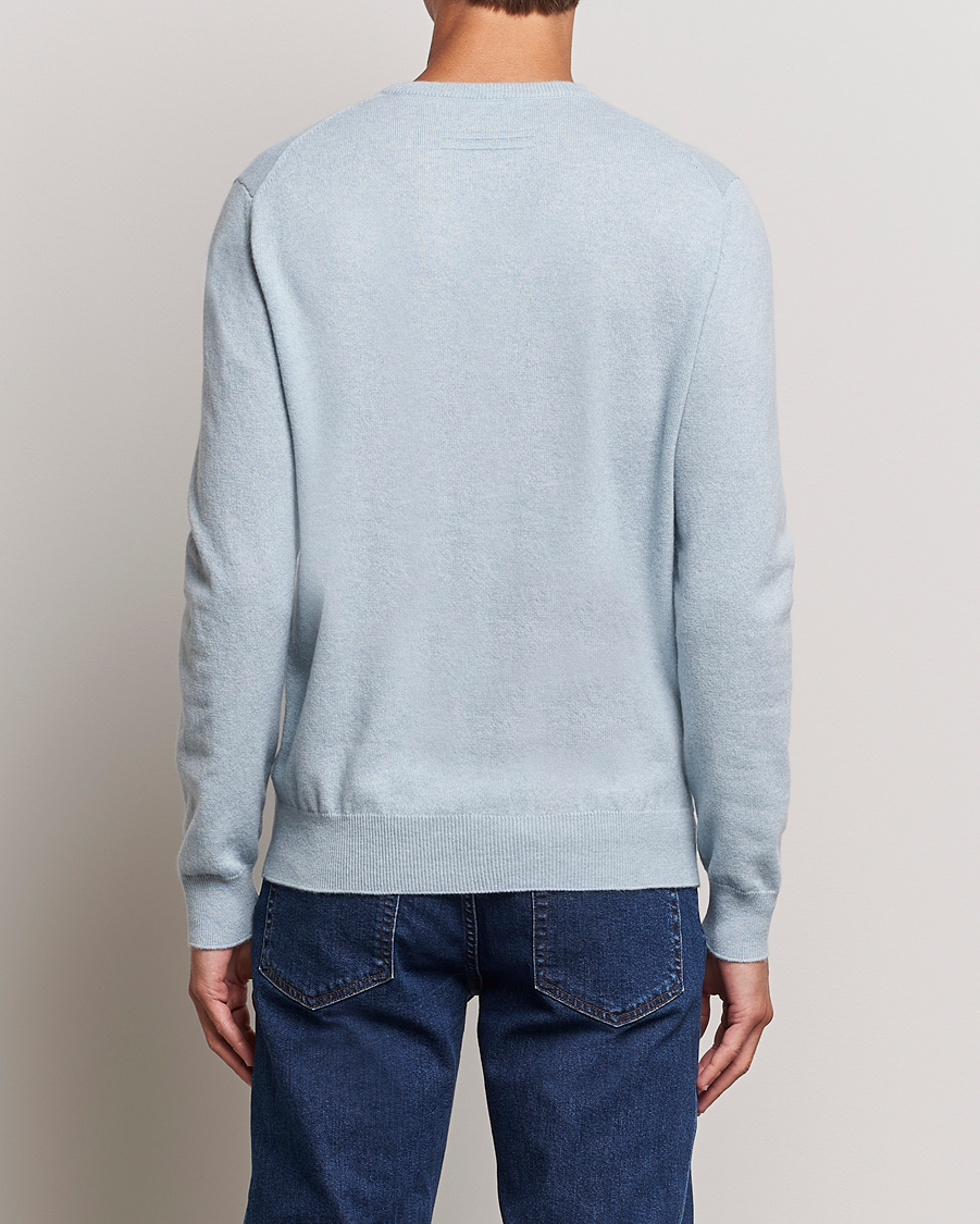 Herre | Gensere | Zegna | Oasi Cashmere Crew Neck Light Blue