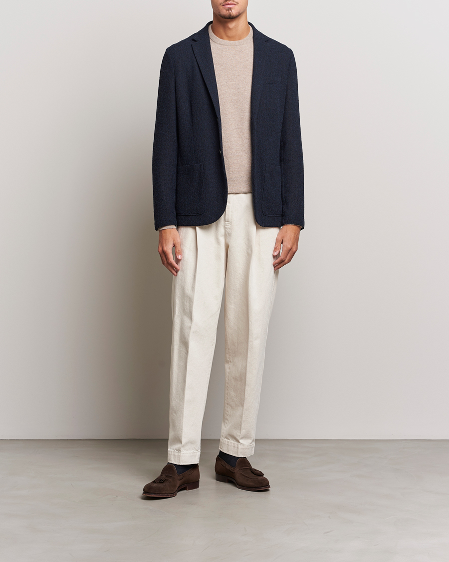 Herre | Gensere | Zegna | Oasi Cashmere Crew Neck Beige