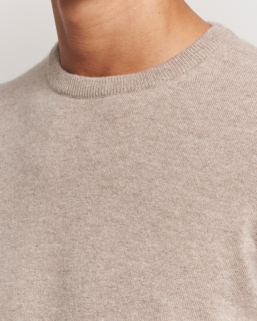 Herre | Gensere | Zegna | Oasi Cashmere Crew Neck Beige