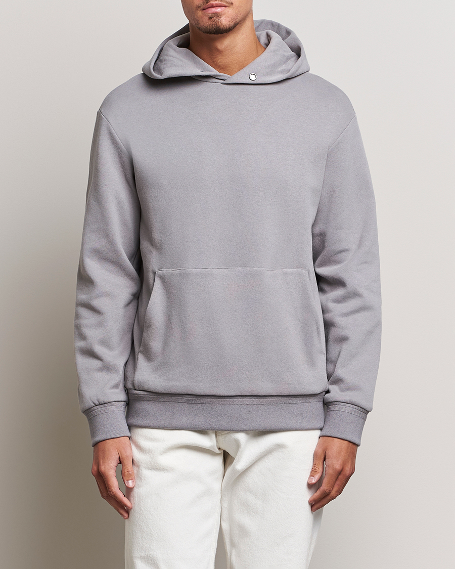 Herre | Zegna | Zegna | Cotton/Cashmere Hoodie Light Grey