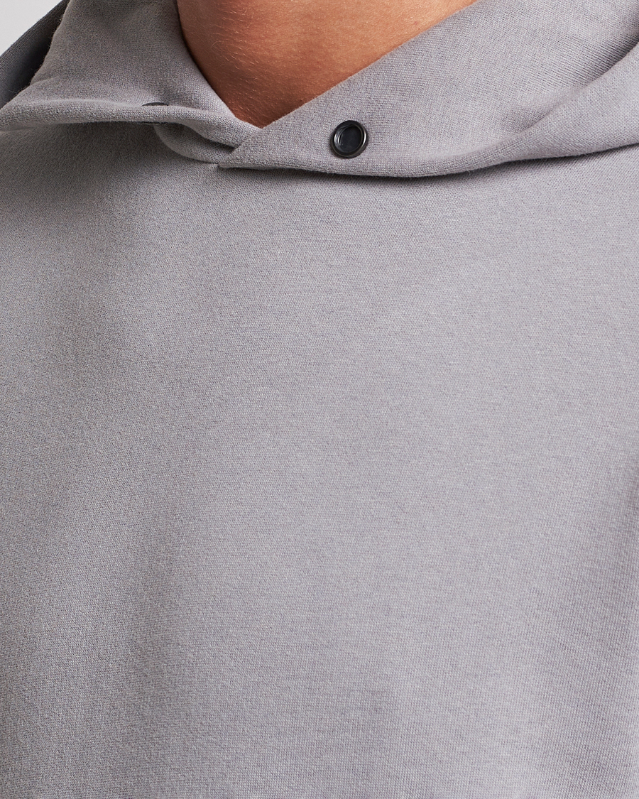 Herre | Gensere | Zegna | Cotton/Cashmere Hoodie Light Grey