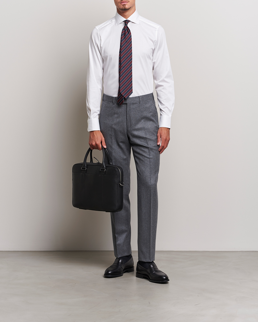 Herre | Skjorter | Zegna | Slim Fit Dress Shirt White