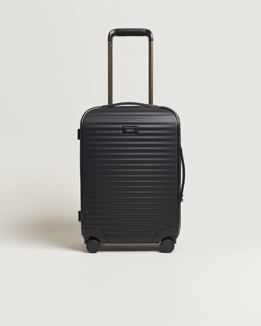 Herre | | Zegna | Leggerissimo Cabin Trolley Black