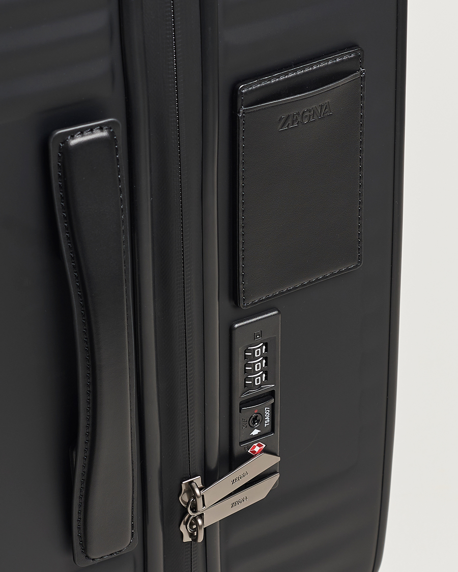 Herre | Zegna Leggerissimo Cabin Trolley Black | Zegna | Leggerissimo Cabin Trolley Black