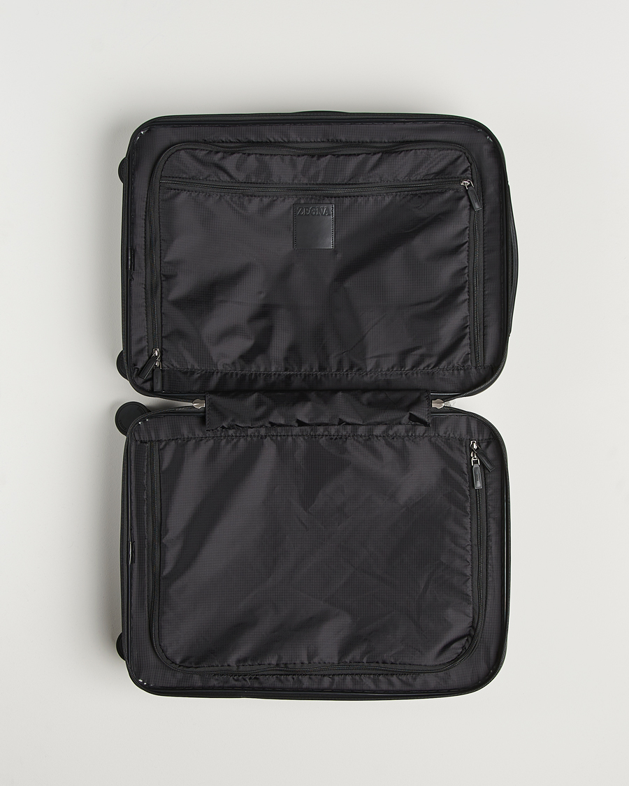 Herre | Zegna Leggerissimo Cabin Trolley Black | Zegna | Leggerissimo Cabin Trolley Black