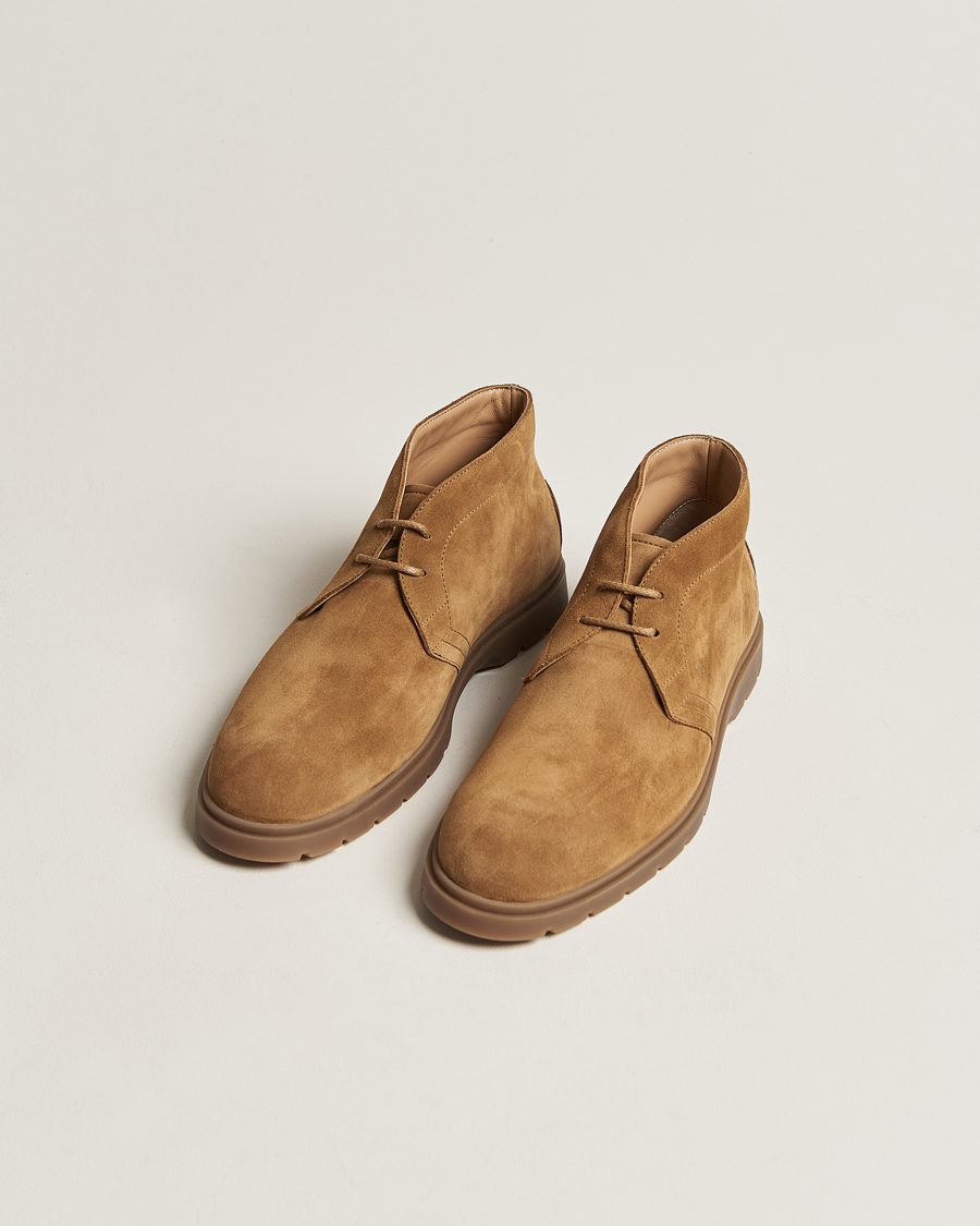 Herre | Avdelinger | Tod's | Polacchino Chukka Boots Brown Suede