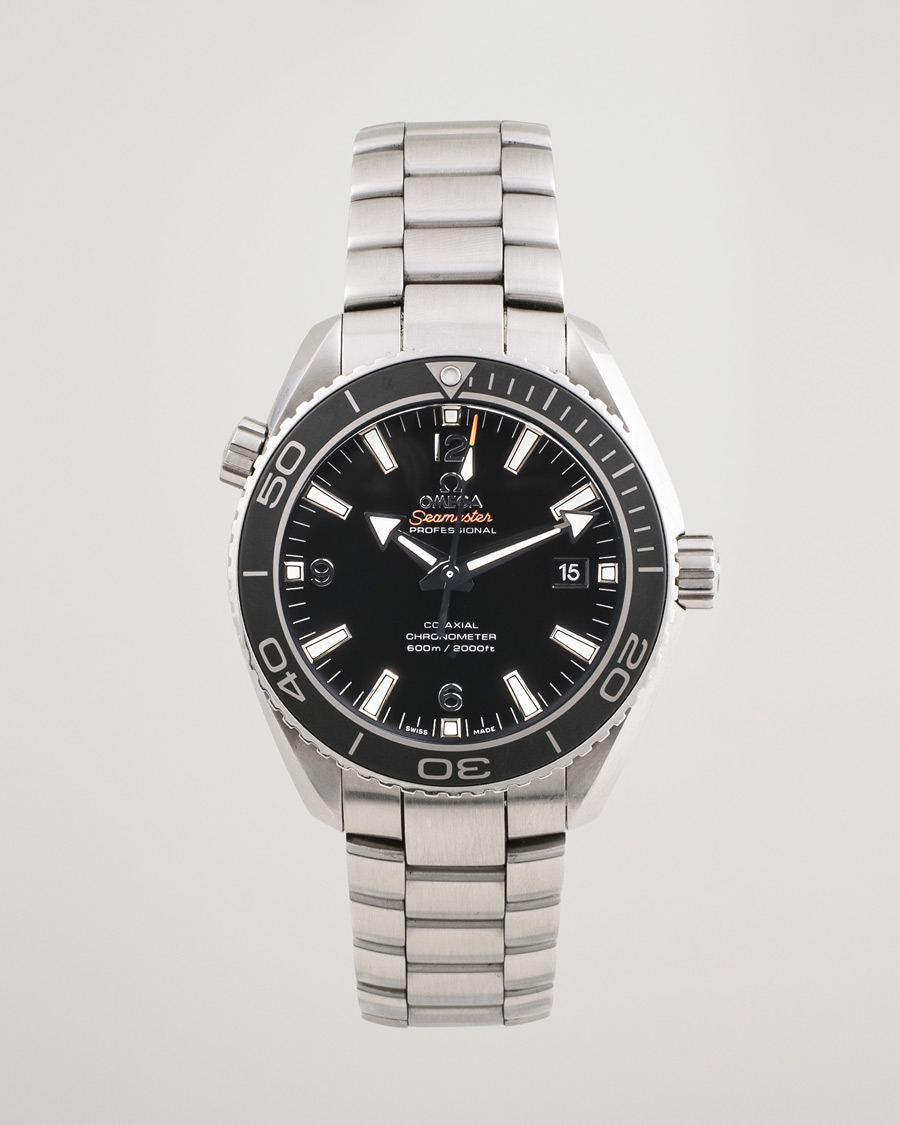 Herre | Omega Pre-Owned Seamaster Planet Ocean 232.30.46.21.01.001 Steel Black | Omega Pre-Owned | Seamaster Planet Ocean 232.30.46.21.01.001 Steel Black