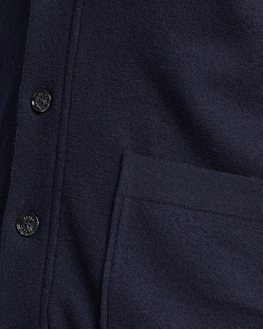 Herre | Gensere | Altea | Wool Chore Jacket Navy