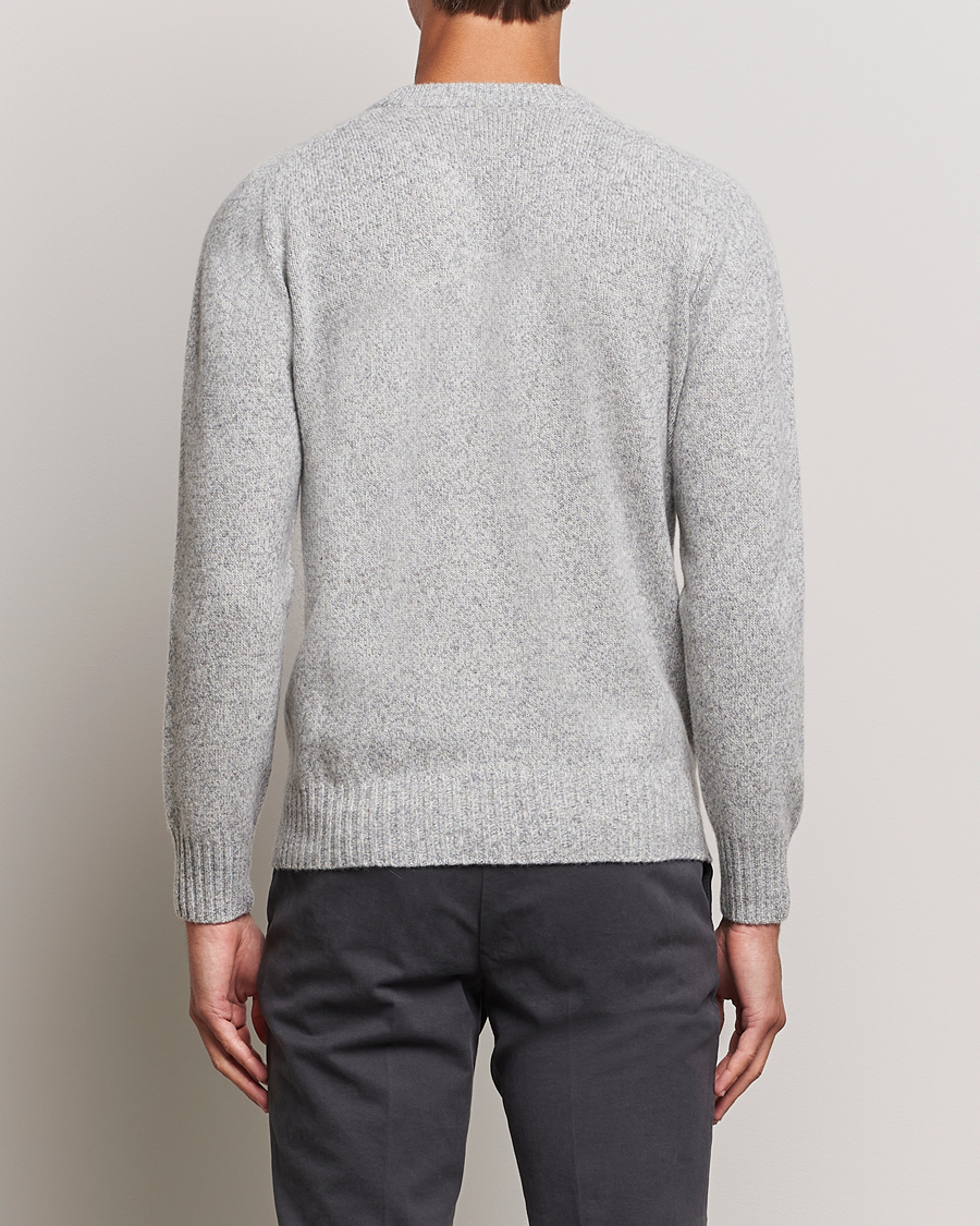 Herre | Gensere | Altea | Wool/Cashmere Crew Neck Pullover Grey Melange