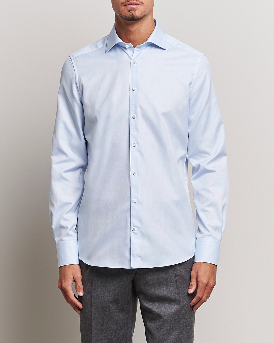Herre | Stenströms | Stenströms | 1899 Slim Cotton Royal Oxford Shirt Blue